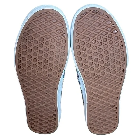 Vans Multicolor Mushroom Floral Sneakers Shoes - Picture 6 of 7